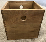 Weathered Oak Storage Box