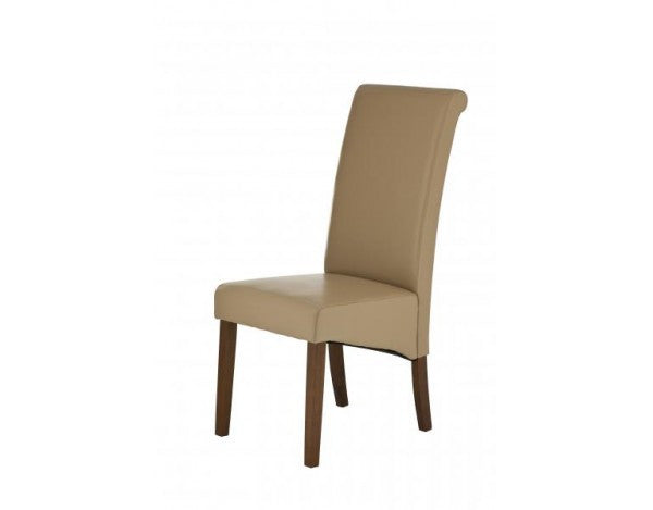 Carnaby Mocha Bonded Leather Dining Chair