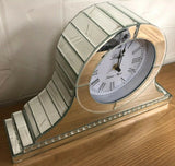 Napoleon Crystal Strip Mantle Clock