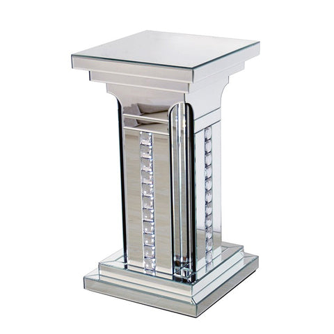 Mirrored Crystal Diamante Large Pillar