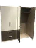 Alvor Contrast Mirrored Wardrobe