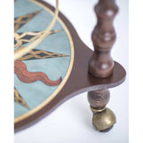 Ocean Blue Drinks Globe Trolley