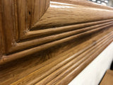 Weathered Oak Dining Room Mirror