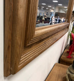 Weathered Oak Dining Room Mirror