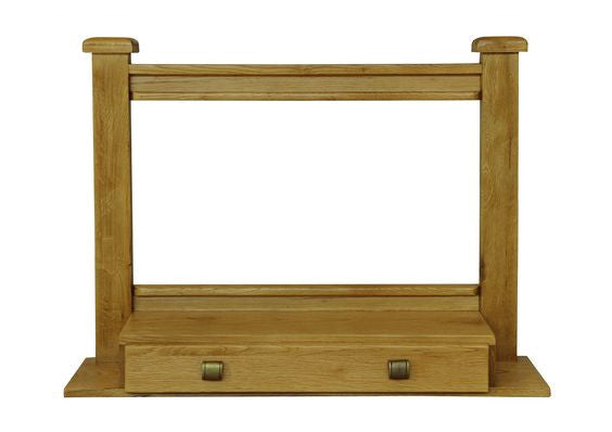 Weathered Oak Dressing Table Mirror