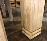 Weathered Oak Small Extending Butterfly Dining Table
