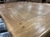 Weathered Oak Small Extending Butterfly Dining Table