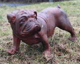Rusty the Bulldog Garden Ornament