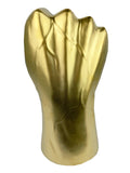 Large Gold Clenched Fist Ornament