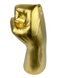 Large Gold Clenched Fist Ornament