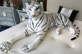 Siberian White Snow Tiger Plush Cuddly Soft Toy (Large)