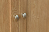 Light Oak Effect Gents Wardrobe