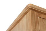 Light Oak Effect Gents Wardrobe