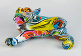 Multicolour Graffiti Chihuahua Puppy Dog Ornament