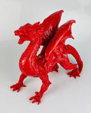 Small Red Welsh Dragon Ornament