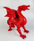 Small Red Welsh Dragon Ornament
