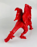 Small Red Welsh Dragon Ornament