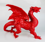 Small Red Welsh Dragon Ornament