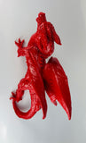 Small Red Welsh Dragon Ornament