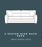 Ronan Modern Fabric Suite