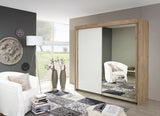 Glidestore Wardrobe in Sanremo Oak