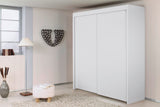 Glidestore Wardrobe in Alpine White