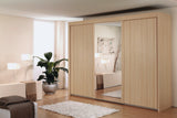 Glidestore Wardrobe in Natural Beech