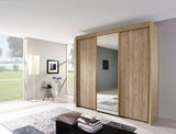 Glidestore Wardrobe in Sanremo Oak