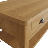 Oak & Hardwood Rustic Large Coffee Table