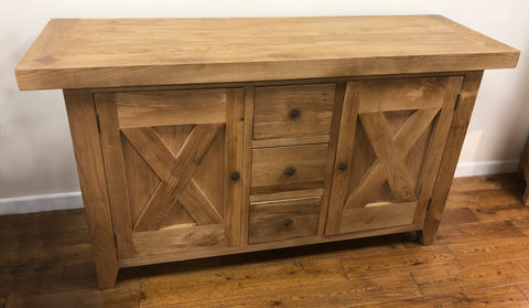 Maxi Oak Medium Buffet Sideboard