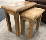 Weathered Oak Nest of Tables