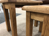 Weathered Oak Nest of Tables