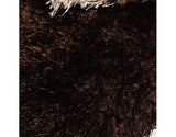 Pearl Chocolate Brown 7cm Thick Shag Pile Floor Rug
