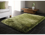 Pearl Sage Green 7cm Thick Shag Pile Floor Rug