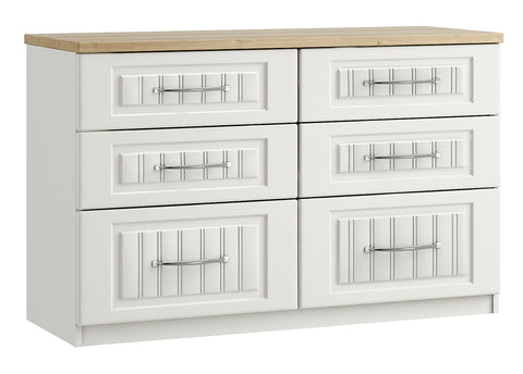 Portofino Short 6 Drawer Chest of Drawers