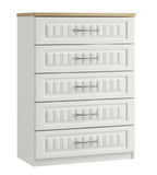 Portofino 5 Drawer Chest of Drawers
