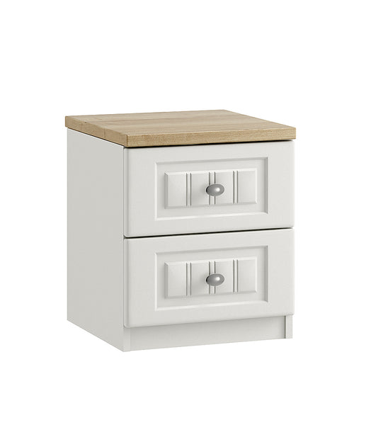 Portofino 2 Drawer Bedside Chest of Drawers