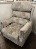 Lincoln Electric Tilt Action Recliner Chair - Autumn Mosaic