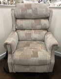Lincoln Electric Tilt Action Recliner Chair - Autumn Mosaic