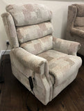 Lincoln Electric Tilt Action Recliner Chair - Autumn Mosaic