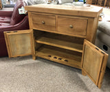 Maxi Oak X Shape Buffet Sidetable