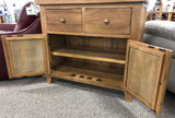 Maxi Oak X Shape Buffet Sidetable