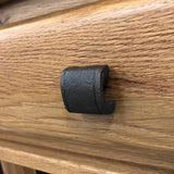 Weathered Oak Small Console Table
