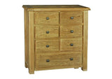 Weathered Oak 7 Chest of Drawers