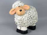 Large Standing Smiling Sheep Ornament