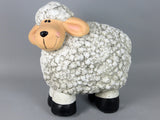Large Standing Smiling Sheep Ornament