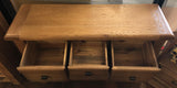 Weathered Oak Hall Table