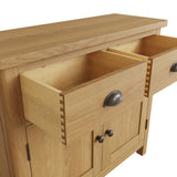 Oak & Hardwood Rustic Sideboard