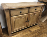 Weathered Oak Small - Medium Sideboard