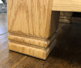 Weathered Oak Lamp Table